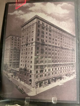 The hotel in a different era when there were no bike and bus lanes on lexington avenue