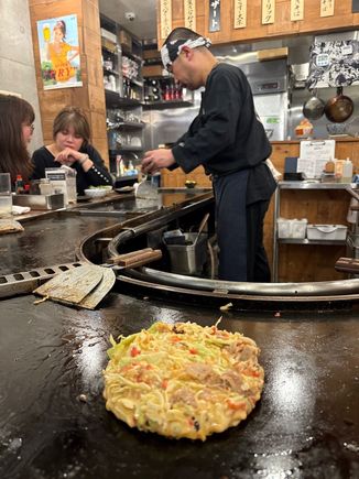 Tokyo style Okononomiyaki