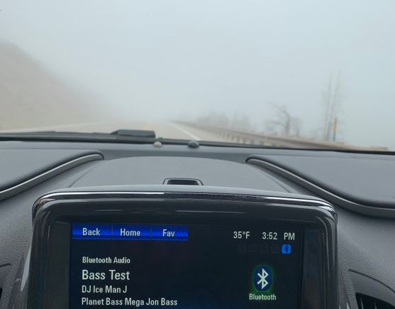 No I was not listening to music for fishing. 