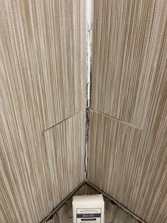 Damage and cracks everywhere.