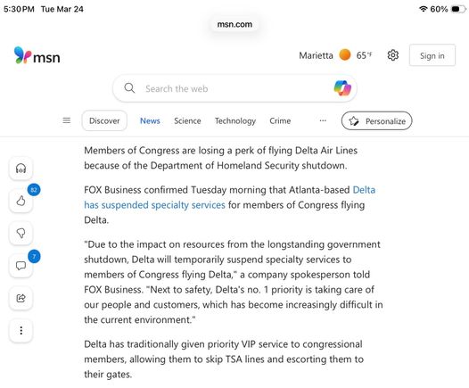 Glad to see Delta has taken a stand - hopefully other airlines will follow suit.