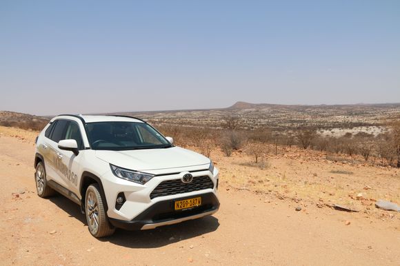 RAV4 on the dirt
