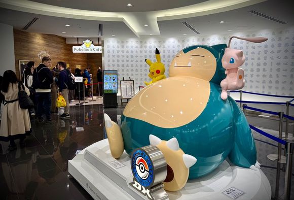 Entrance to the Pokémon Cafe, Tokyo.