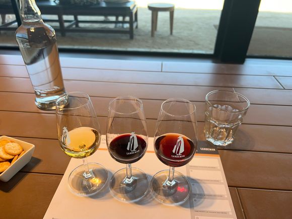 Sandeman's Port tasting