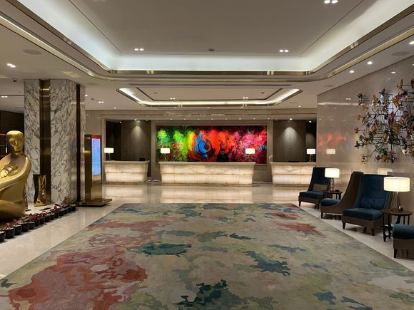 View of reception from front door