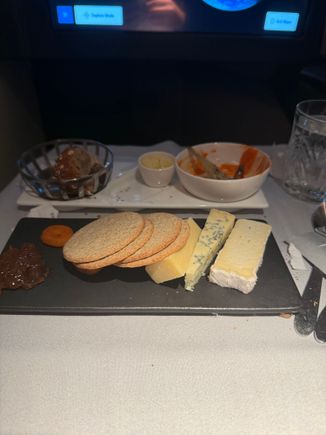 Typical BA cheeseboard 