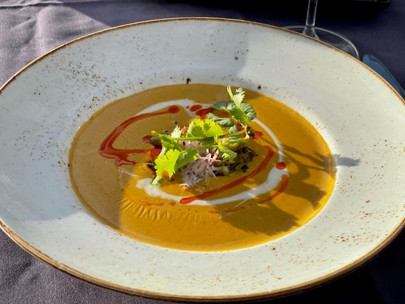 Brown's Beach House lobster bisque