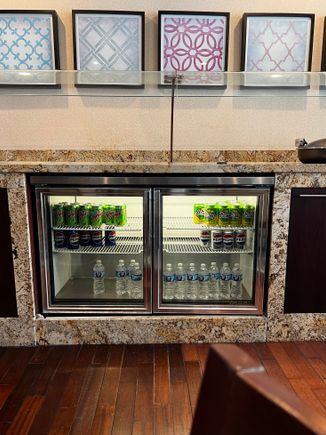 Executive Lounge fridge