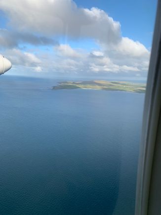Beautiful scene as we head to Westray