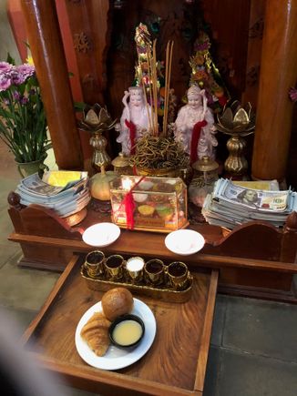 Hotel Lobby Offering To The Gods