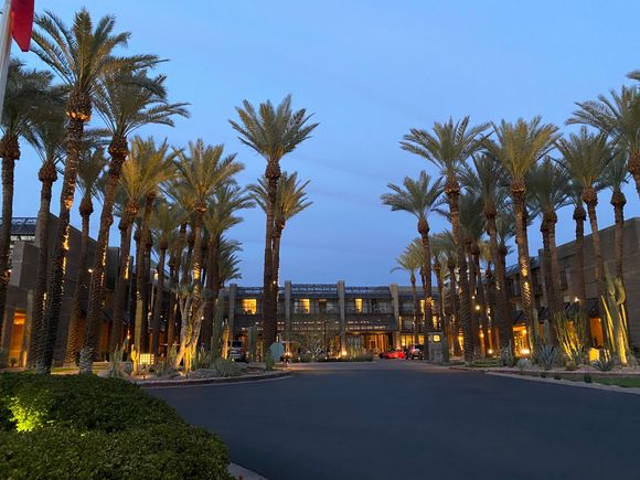 Entrance to Grand Hyatt Scottsdale