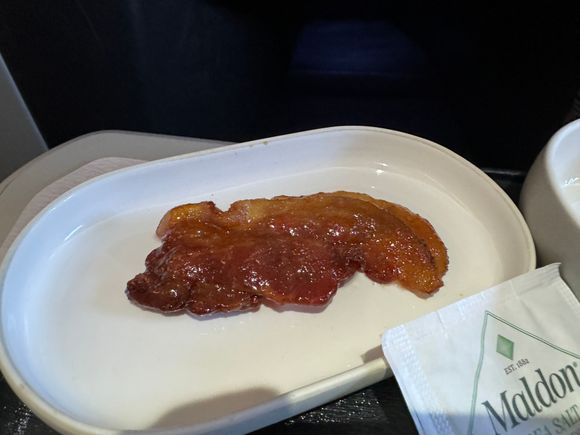 Maple glazed bacon