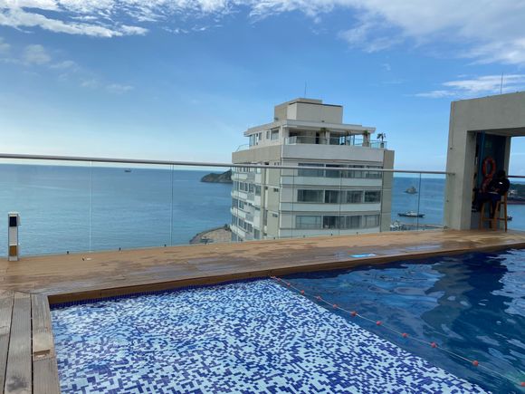 Pool views. Love being back in the carribean!