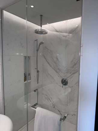 Park River View suite: Shower