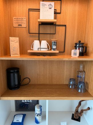 In room amenities