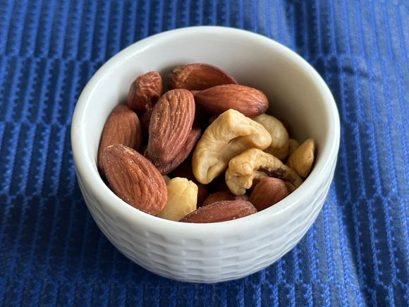 Solely almonds and cashews.