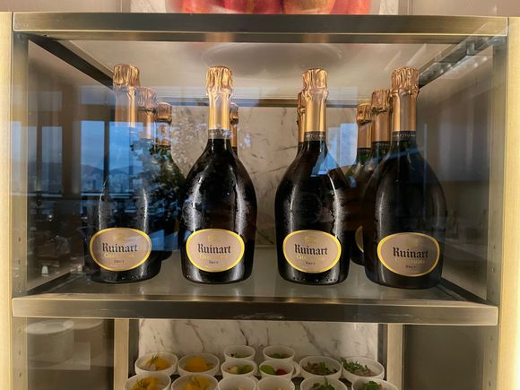 Ruinart Champagne served all day