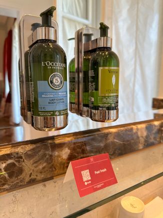 L’occitane amenities 
