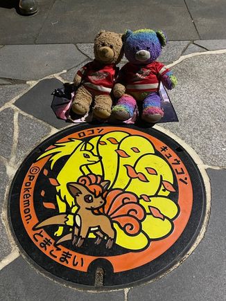 Vulpix - The bottom fox pokemon - is Hokkaido's Regional Mascot