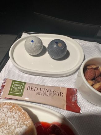 The globe salt & pepper appeared last night out of Denver. 