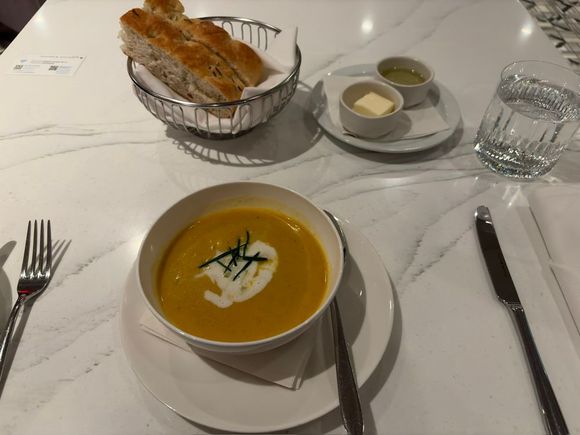Would recommend the soup, however, BA do it better onboard