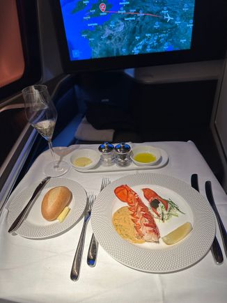 Very much enjoyed the lobster