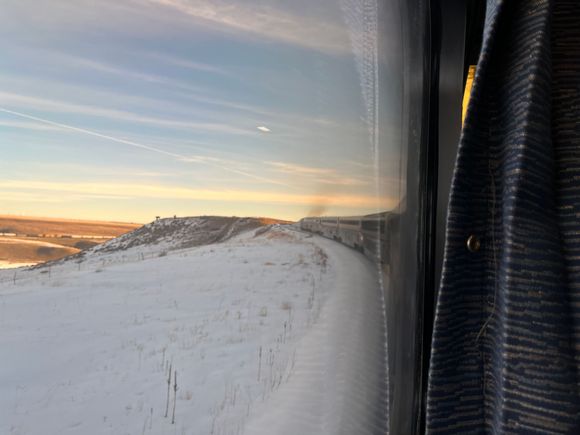 Cruising up into the Rockies on Amtrak’s Winter Park Express
