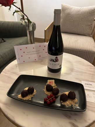 Welcome amenity for our anniversary 