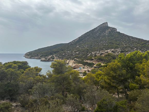 Dragonera island. Boat tour goes here and you have about an hour to walk around after lunch 