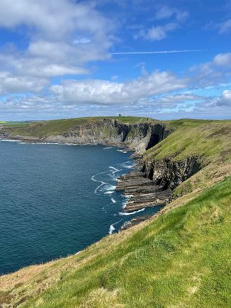 12th hole cliffs again
