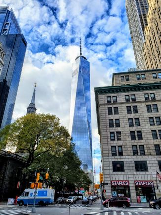Downtown is not always the most convenient place to stay while in Manhattan but this hotel is right near lots of restaurants, bars, and shopping. There is a liquor store and CVS across the street. The Freedom tower and the World Trade Center Memorial are right around the corner.