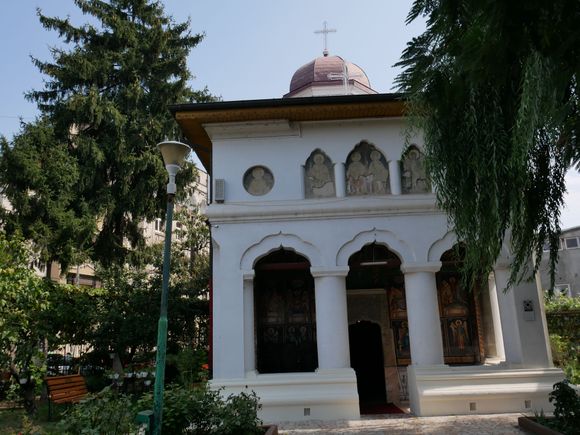 "Saints Emperors Constantine and Helen" Church. Built 1785 on the site of an older church.
