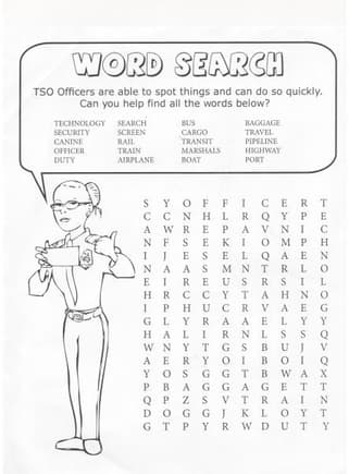 TSW Word Search