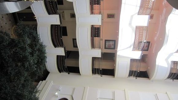 Hotel inner court