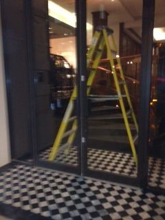 bar door entrance