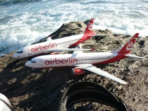 Air Berlin Models in 1:200