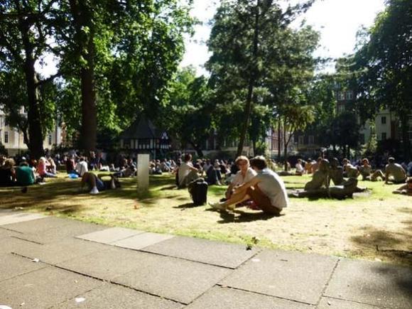 Bums in SoSo Square