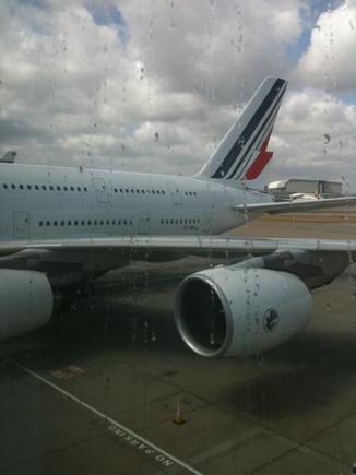 Air France A380 at LHR (July 2010)