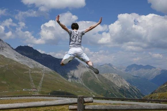 This is what happiness looks like when you've conquered your fears.
