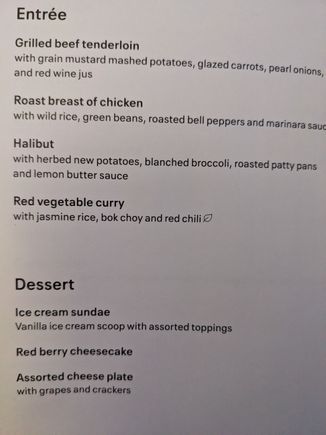 Picked the cheesecake. 