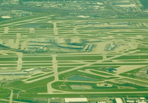 O'Hare international airport. DUB-ORD.