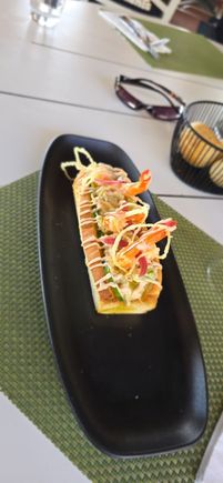 Lunch - shrimp roll