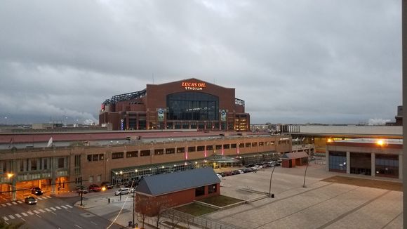 Lucas Oil Field, home of the Indianapolis Colts