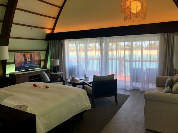 Over water room.