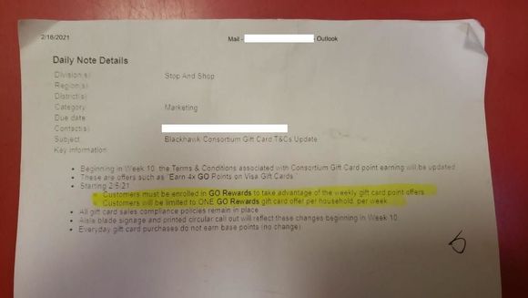 blanked out name and phone number