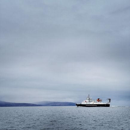 The ferry we took going from Mallaig to Eigg 5 days before.