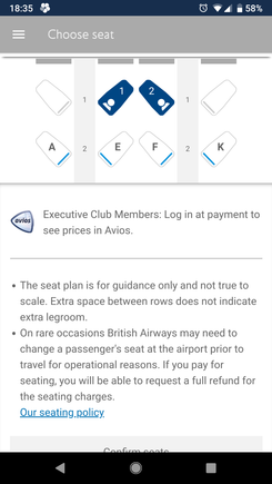 So looks like my 777 LHR-JFK will have new first.  Any views on best two for a couple?