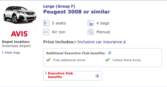 Booking on BA.com