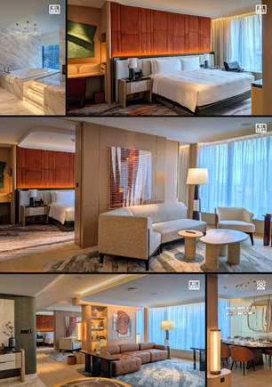 Managed to have a tour of their presidential suite too