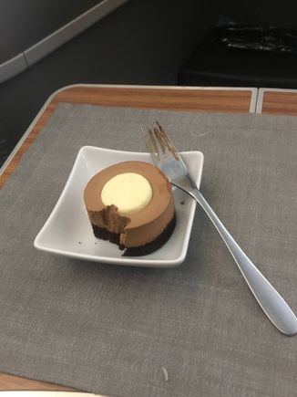 Chocolate, dessert, was good